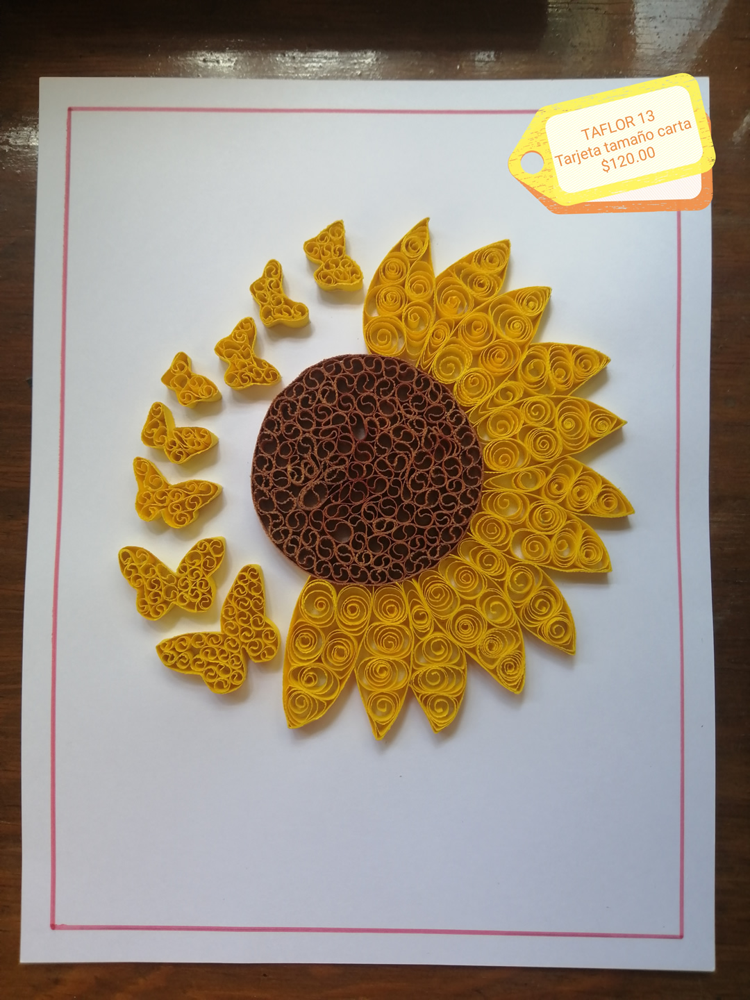 Tarjeta de flores